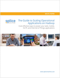 The Guide to Scaling Operational Applications on Hadoop