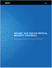 Splunk and the CIS Critical Security Controls