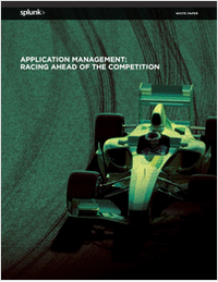 Application Management: Racing Ahead of the Competition