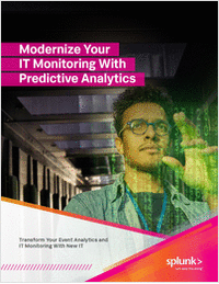 Modernize Your IT Monitoring With Predictive Analytics