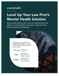 Level Up Your Law Firm's Mental Health Solution