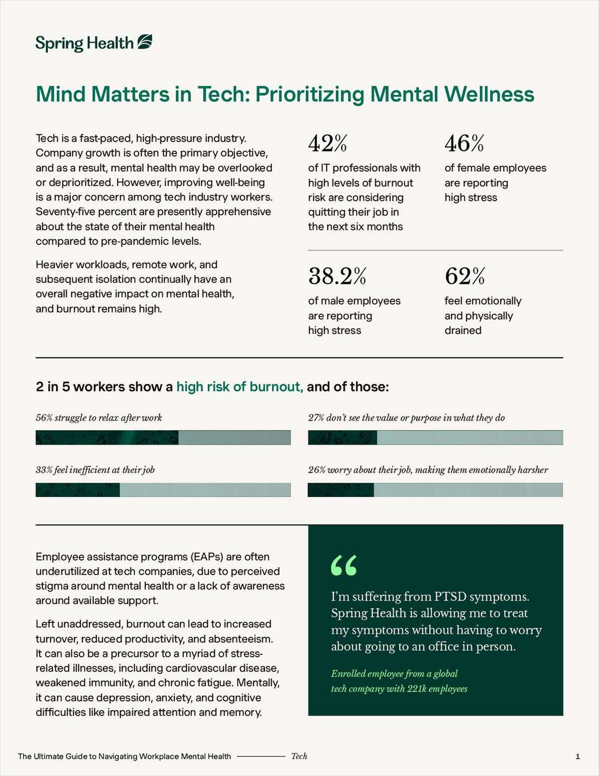 Mind Matters in Tech: Prioritizing Mental Wellness