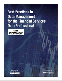 Guide: Best Practices in Data Management for Financial Services Data Professionals