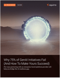 Why 75% of GenAI Initiatives Fail (And How To Make Yours Succeed)