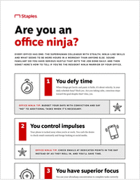 How to Be an Office Ninja