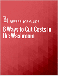 6 Ways to Cut Costs in the Washroom