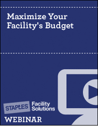 Maximize Your Facility's Budget