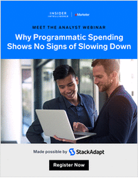 Why Programmatic Spending Shows No Signs of Slowing Down