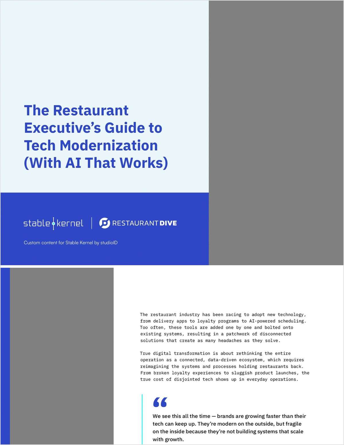 Restaurant Tech That Actually Works: A Digital ROI Guide