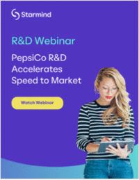 PepsiCo R&D accelerates speed to market through a knowledge-centric R&D ecosystem
