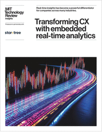 Transforming CX with embedded real-time analytics