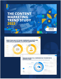 Statista Content Marketing Trend Study 2022