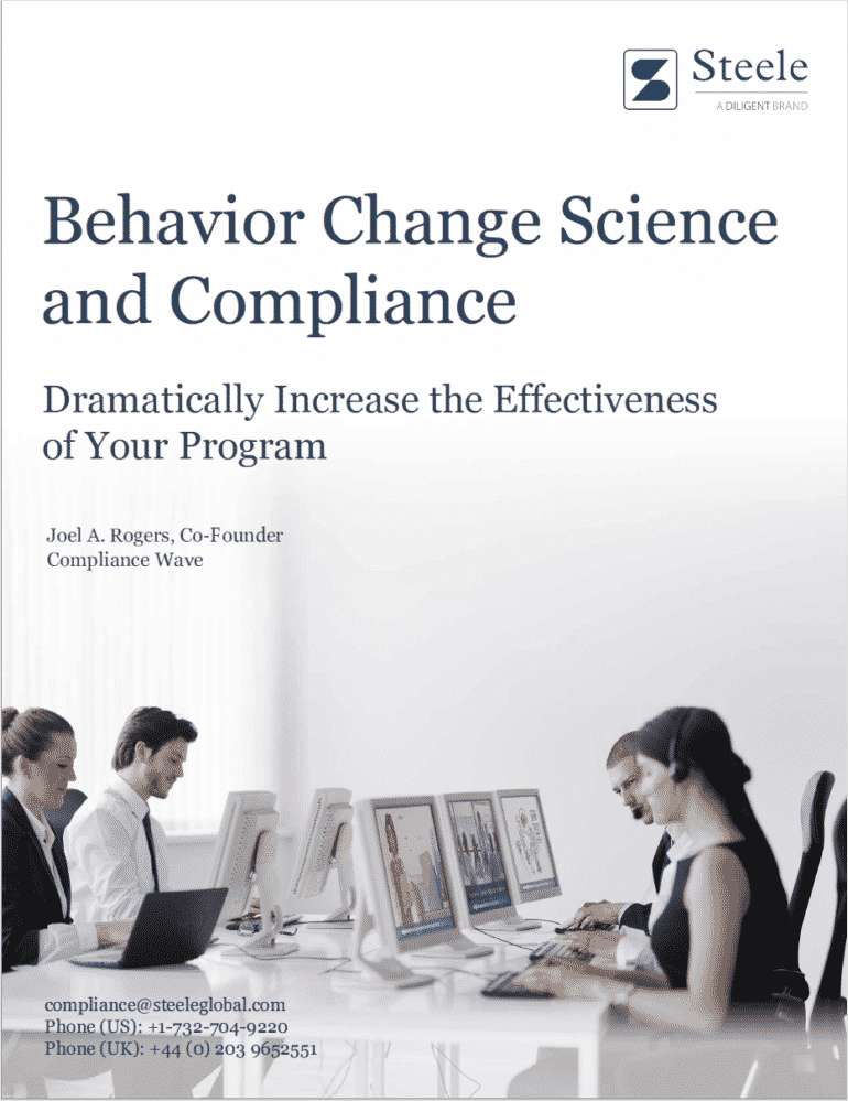 Behavior Change Science and Compliance