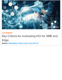 Market Landscape: Key Criteria for evaluating Hyperconverged Infrastructure (HCI) for Small-to-Medium Enterprise and Edge