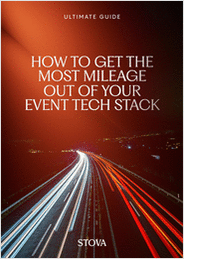 How to Get the Most Mileage Out of Your Event Tech Stack