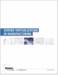 Virtualization in Manufacturing: Do's and Dont's for Mission-Critical Manufacturing
