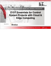 IT/OT Engineer Essentials For Control System Projects With Cloud & Edge Computing