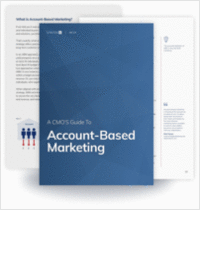 A [CMO's] Guide to Account-Based Marketing
