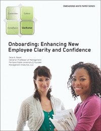 Onboarding: Enhancing New Hire Clarity & Confidence