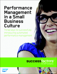 Performance Management in a Small-Business Culture