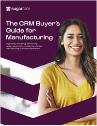 The CRM Buyer's Guide for Manufacturing