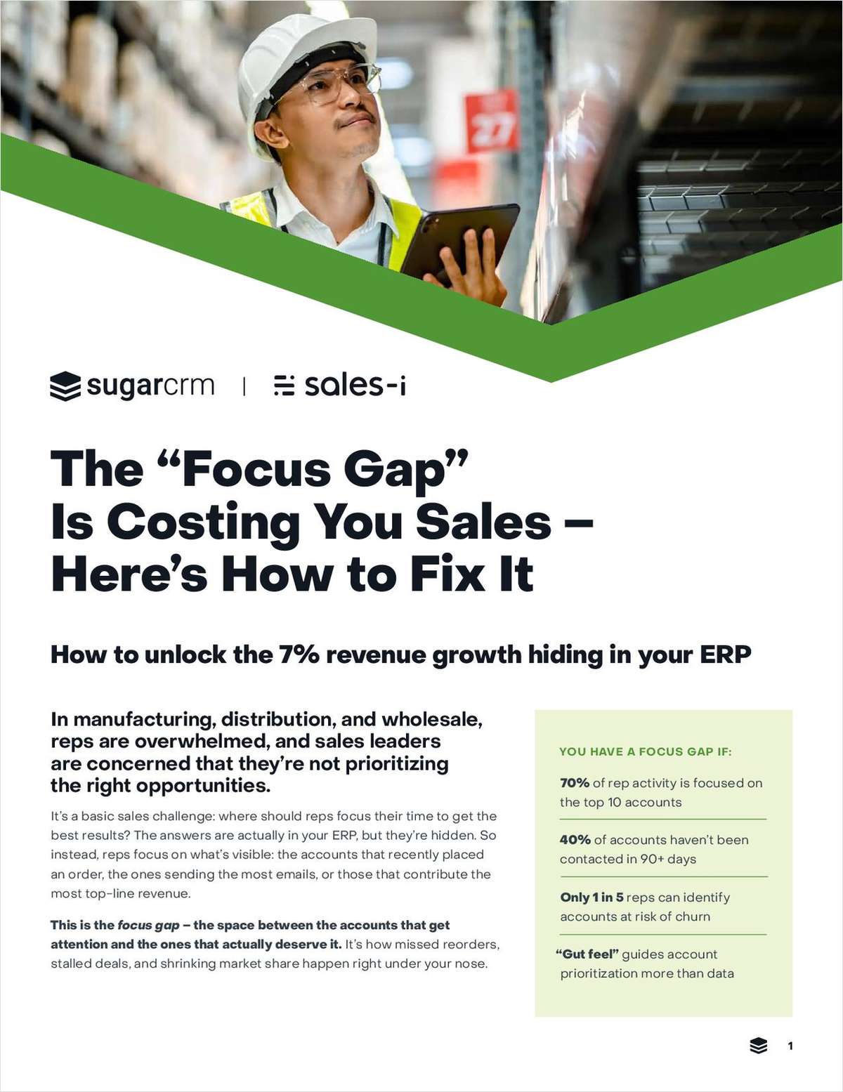 The 'Focus Gap' Is Costing You Sales - Here's How to Fix It