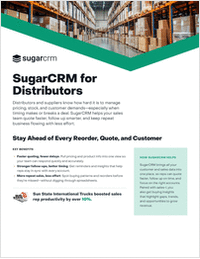SugarCRM for Distributors