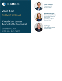 Virtual Care: Lessons Learned & the Road Ahead