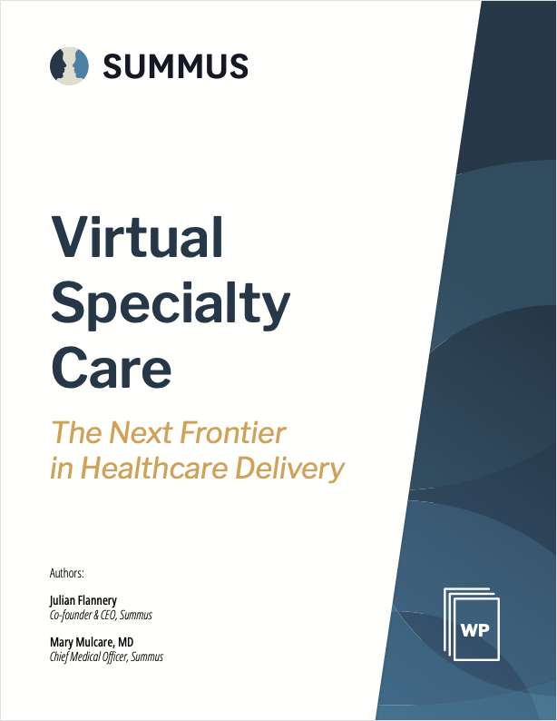 Virtual Specialty Care: The Next Frontier in Healthcare Delivery