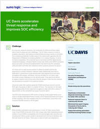 UC Davis Accelerates Threat Response and Improves SOC Efficiency