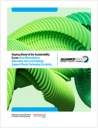 Staying Ahead of the Sustainability Curve: How Nitrocellulose Alternative Inks and Coatings Support Plastic Packaging Circularity