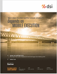 Why End-to-End Supply Chain Visibility Depends on Mobile Execution