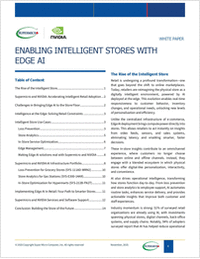 Enabling Intelligent Stores With Edge AI