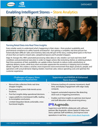 Enabling intelligent stores -- Store analytics