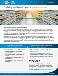 Enabling intelligent stores -- loss prevention