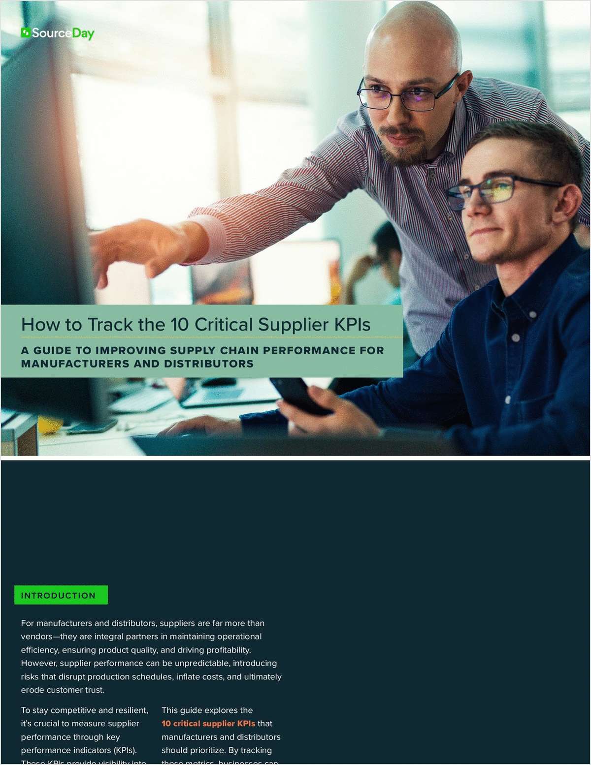 How to Track the 10 Critical Supplier KPIs