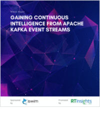 Gaining Continuous Intelligence from Apache Kafka Event Streams