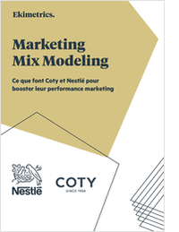 Marketing Mix Modeling
