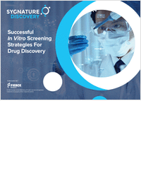 Successful In Vitro Screening Strategies For Drug Discovery