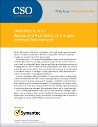 Shedding Light on Backup and Availability Challenges in Virtual Environments