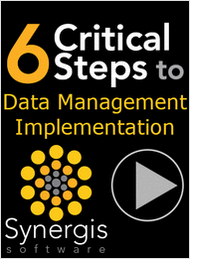 6 Critical Steps to Data Management Implementation