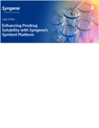 Enhancing Prodrug Solubility with Syngene's SynVent Platform