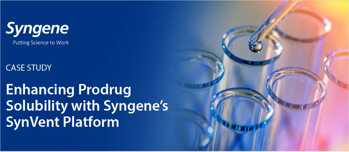 Enhancing Prodrug Solubility with Syngene's SynVent Platform