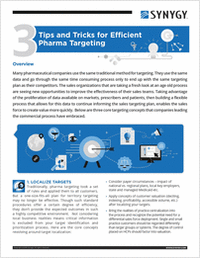 3 Tips and Tricks for Efficient Pharma Targeting