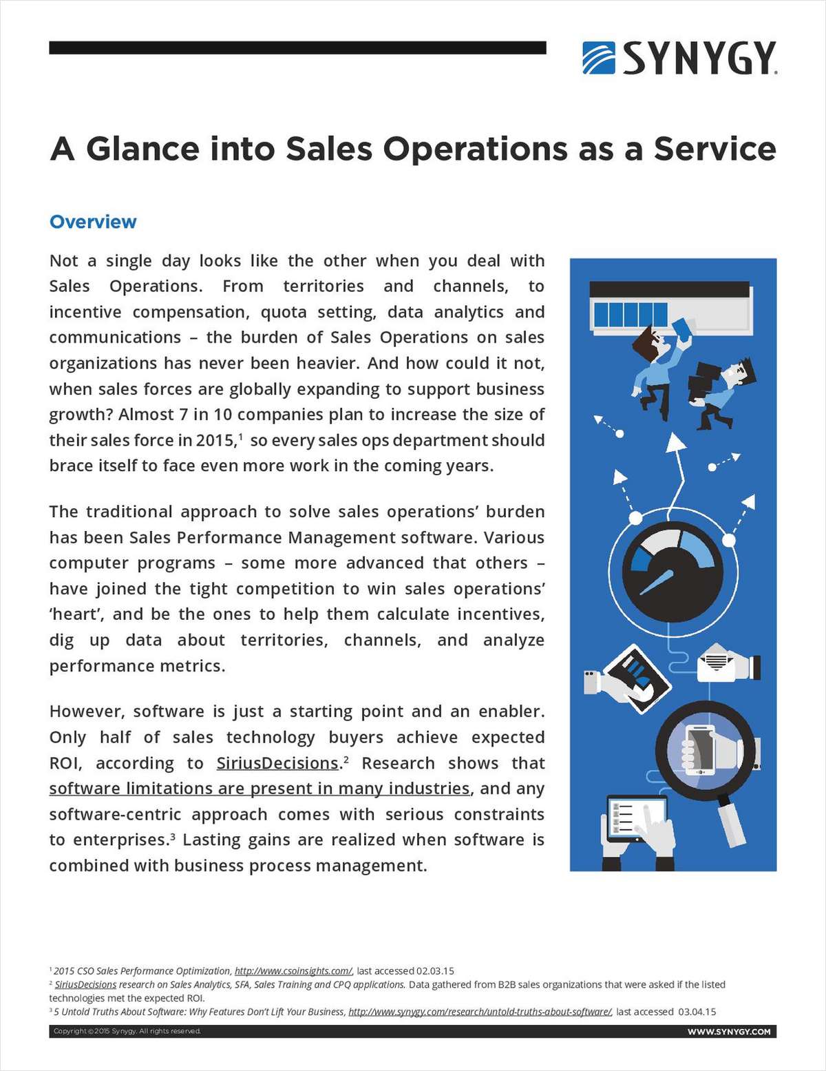 A Glance into Sales Operations as a Service