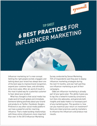 6 Best Practices for Influencer Marketing