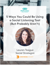 Webinar: 5 Ways You Could Be Using a Social Listening Tool (But Probably Aren't)
