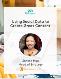 Webinar: Use Social Data to Create Great Content