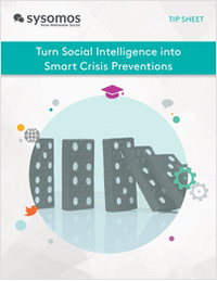 Turn Social Intelligence into Smart Crisis Preventions