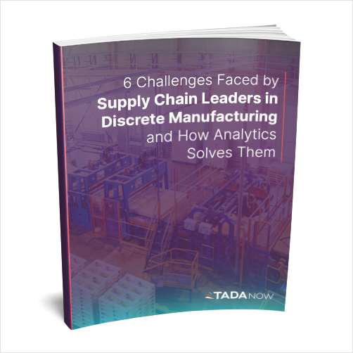 6 Challenges Faced by Supply Chain Leaders in Discrete Manufacturing and How Analytics Solves Them